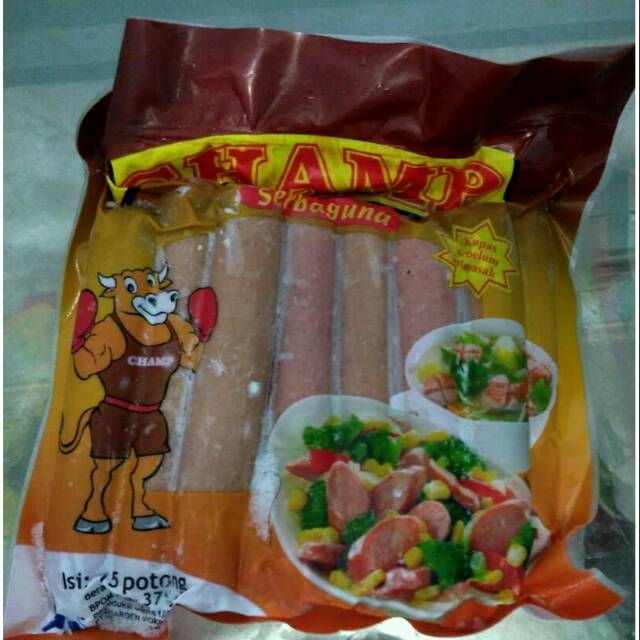 

Via Gosend Same Day/Istant .....Champ sosis Sapi 375 gr