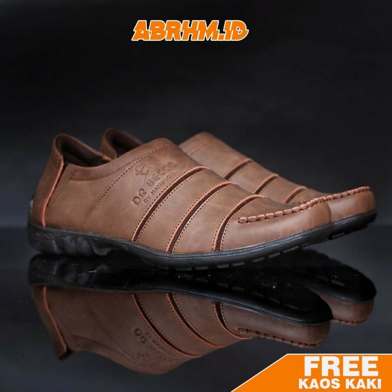 ABRHM - Sepatu Formal Kerja Dinas Kuliah Lapangan Trendy Pria Kulit Sapi Asli Murah Terlaris origina