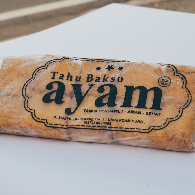 

Tahu Bakso Ayam Frozen (isi 10)