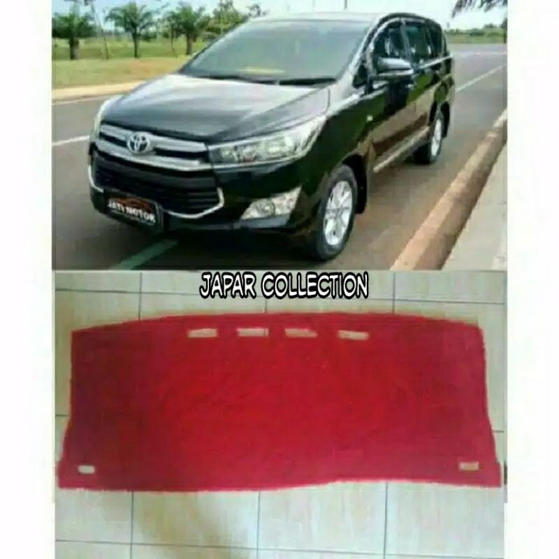 Alas Bulu Dashboard Mobil All New Innova Reborn Bulu Rasfur Free perekat 3M