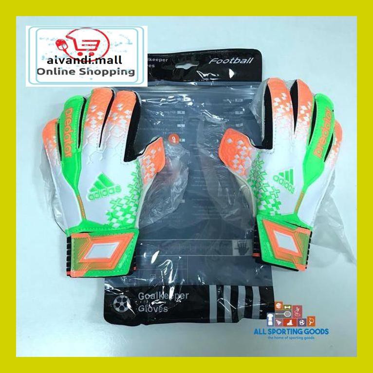 Sebpd88 Sarung Tangan Kiper Tulang Predator Adidas Junior Anak Grade Ori Impor - Biru, 6 88See