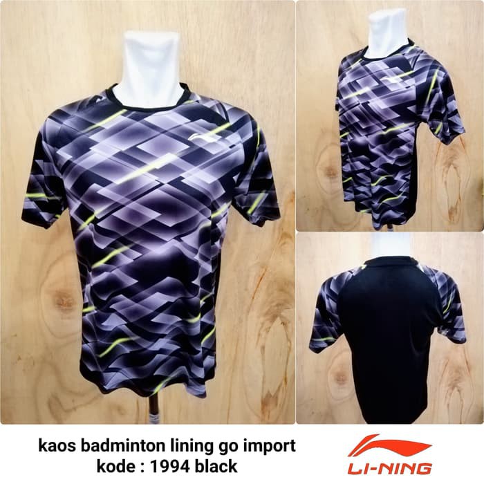 Baju badminton Lining 1994 kaos badminton lining gradeori import murah