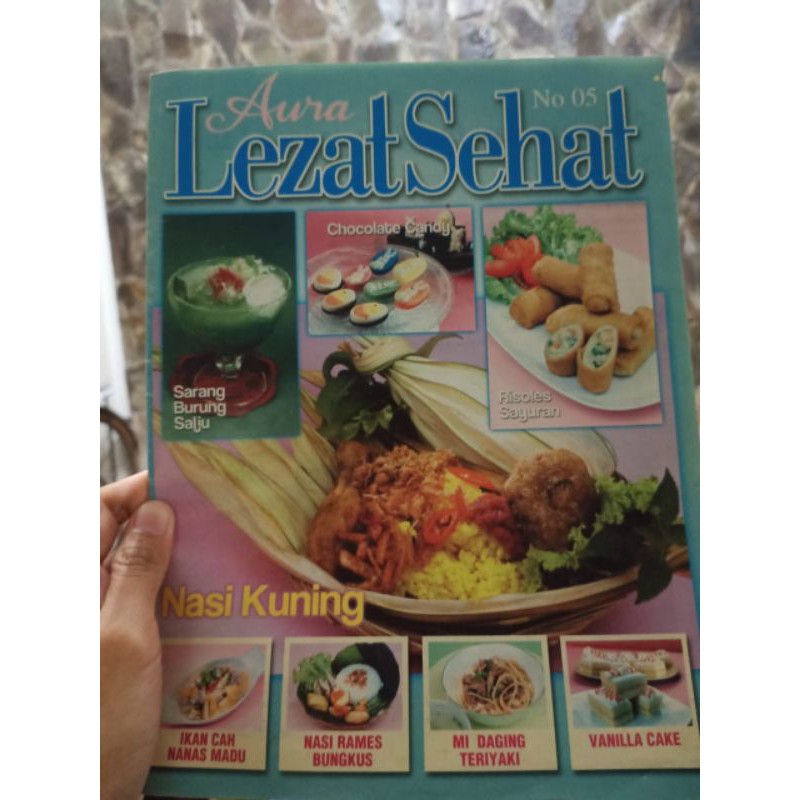 tabloid jadul aura lezat sehat no 05 Juni 2004