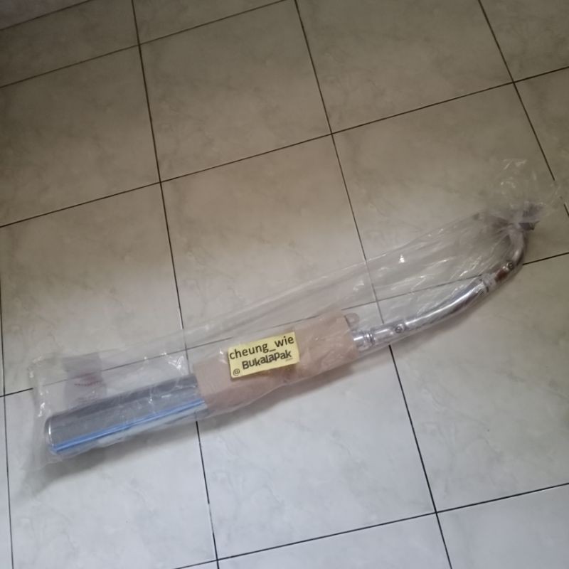 18350KEV880 Knalpot Assy Crom by Yutaka Honda Supra X 100cc - Supra XX asli ori AHM