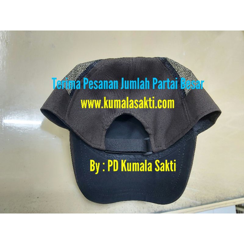 Topi Security Coklat Logo Satpam Larici-Kaos Security-Topi Satpam-Rompi Security-Sabuk Security-Kopel Security-Tas