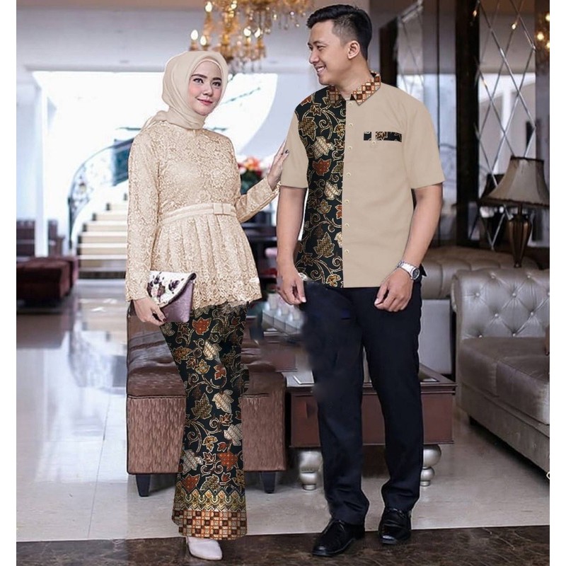 JC/ZR CP sherina / Baju pasangan Batik Terbaru / Couple Kondangan 149.000