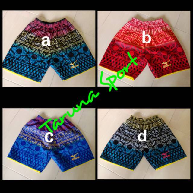 Kolor voli full sablon / celana mizuno / mizuno