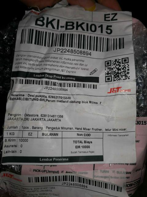 Pengaduk Minuman, Hand Mixer Frother, & Telur Mini Mixer