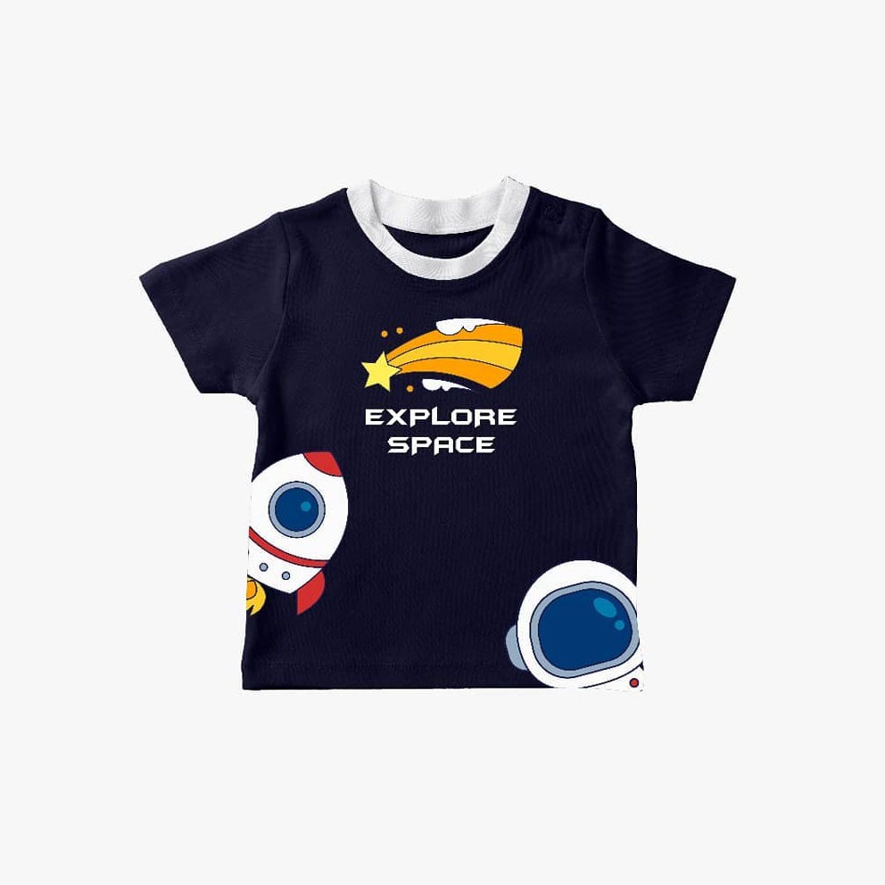 ZOOL Kids Kaos Anak Explore Space | T-Shirt Anak Size L XL