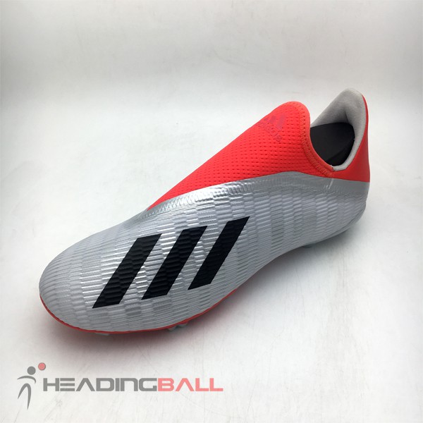 Sepatu Bola Adidas Original X 19.3 LL FG Silver EF0597