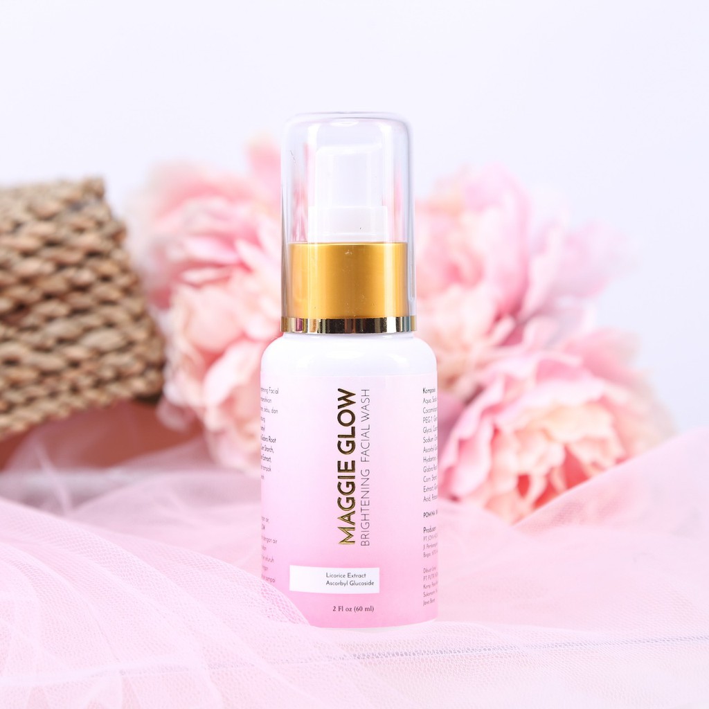 MAGGIE GLOW Whitening FACIAL WASH BPOM by AILIN