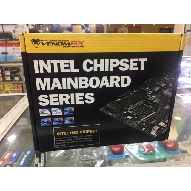 MOTHERBOARD VENOMRX H61 LGA 1155