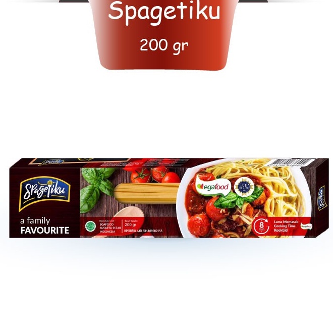 Spagetiku 200gr / Spaghetti / Spageti Pasta 200gr