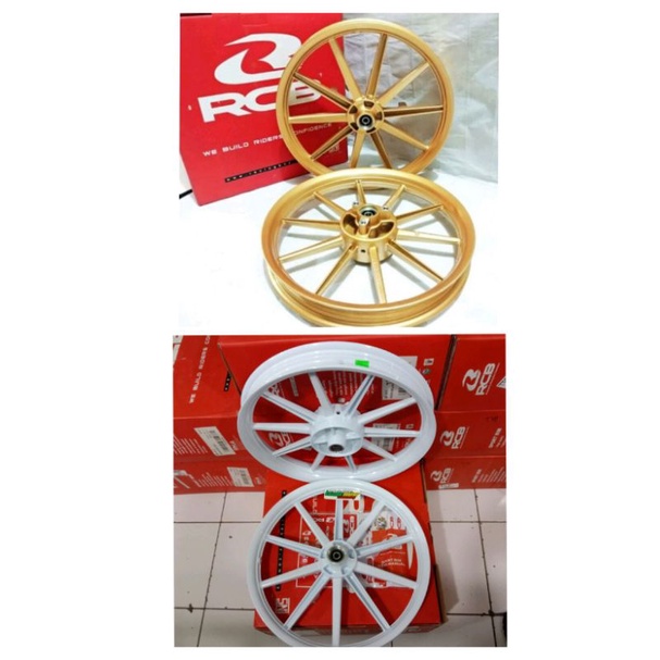 VELG RACING RCB SP811 SUZUKI SATRIA FU 150 UKURAN 160/185-17 DEPAN BELAKANG ORIGINAL RCB
