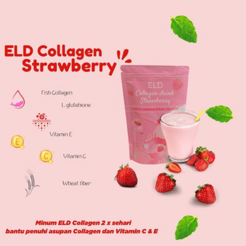 ELD collagen drink pemutih badan BPOM
