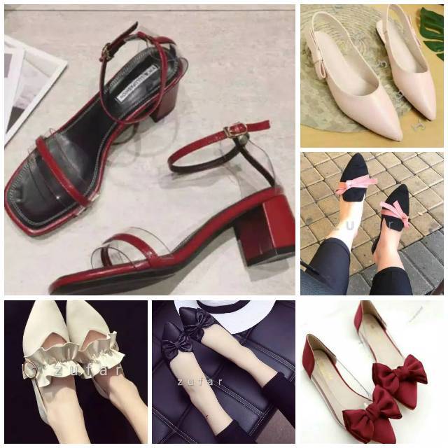 Diskon Bombastis cuci gudang Nayla High Heels Mika