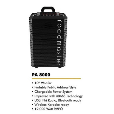 SPEAKER ROADMASTER PA 8000 BX