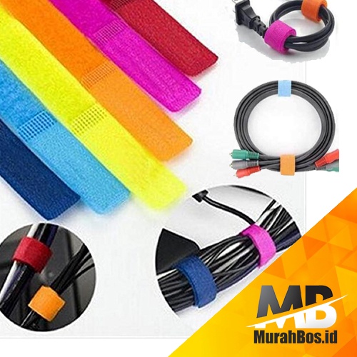 

Velcro Strap Binder Cable Organizer - Pengikat / Perapi Kabel