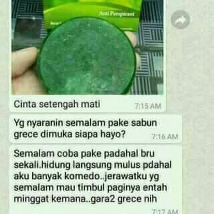 

Grece Atasi Bau Badan Herbal