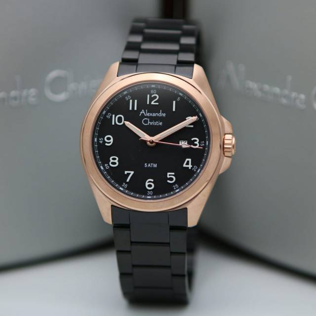 ALEXANDRE CHRISTIE AC 6540 BLACKROSE.ORIGINAL BERGARANSI RESMI 1TH.