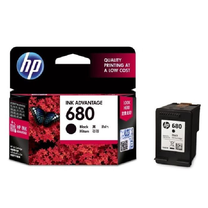

T6Etfe4E Tinta Hp Catridge 680 Black + 680 Color Original For Printer 2135 3635 E57Dtgfe