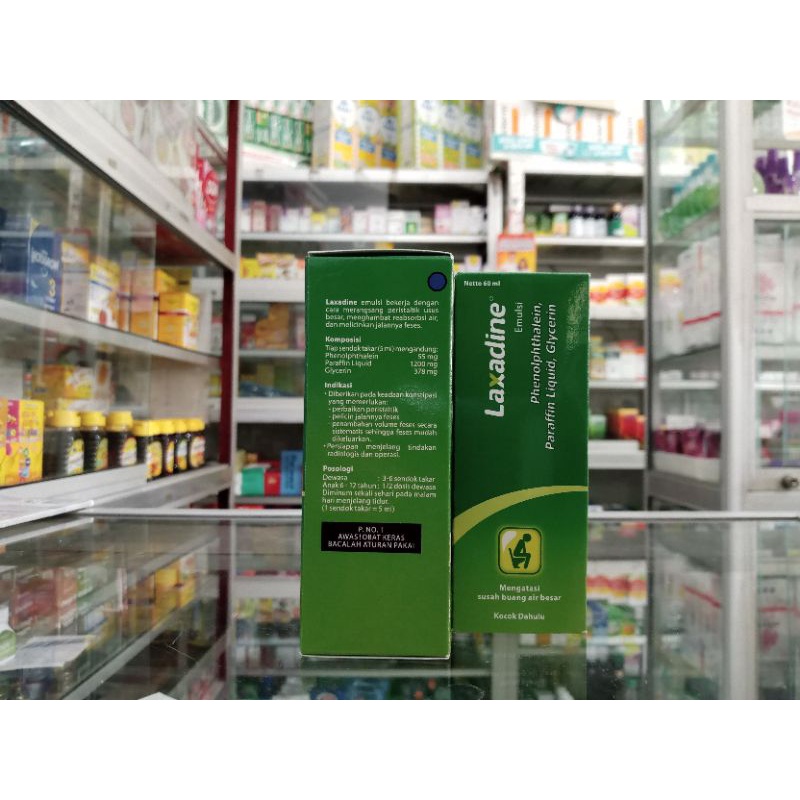 LAXADINE EMULSI 60 ML | OBAT PENCAHAR - ED 11/2026