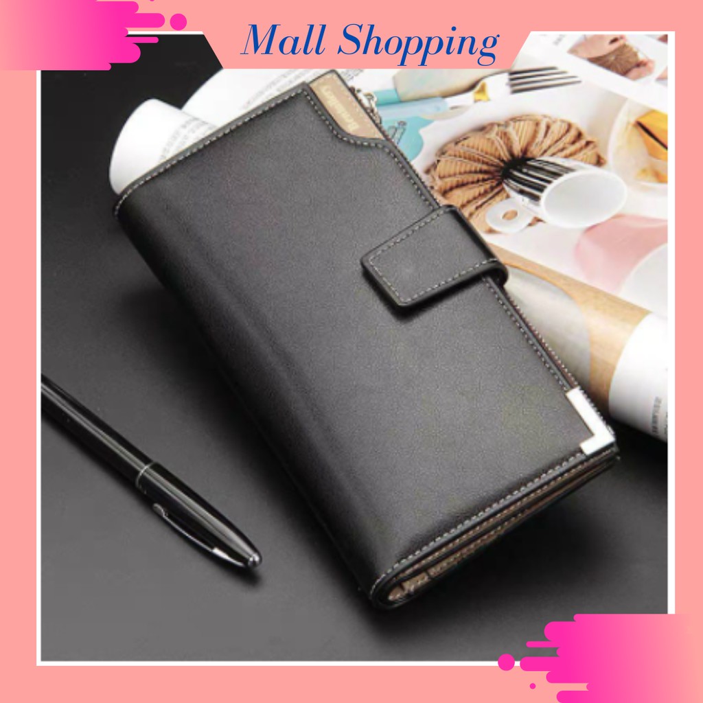 (COD) Dompet Panjang  Dompet Kulit Import DOMPET WANITA ❤️❤️MALLSHOPPING❤️❤️