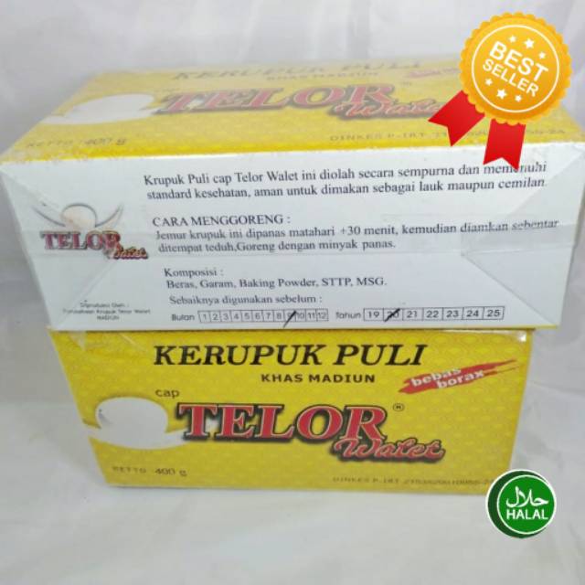 

KERUPUK PULI KERUPUK PULI CAP TELOR WALET PULI // LEMPENG PULI MADIUN GURIH ENAK - KERUPUK BERAS