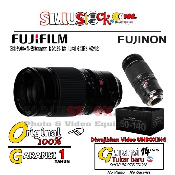 Fujifilm XF50-140mm f/2.8 R LM OIS WR / Lensa fuji xf 50-140 Tele Zoom