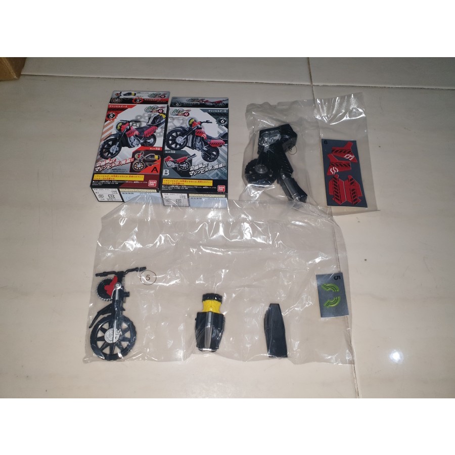 1 SET SHODO SO-DO BUILD 4 KAMEN RIDER BUILD MACHINE BUILDER OPEN BOX BANDAI