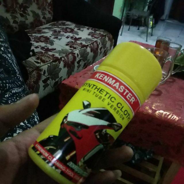 Chamois Synthetic Cloth Lap Pembersih Kanebo Kendaraan Motor Mobil Kenmaster Original