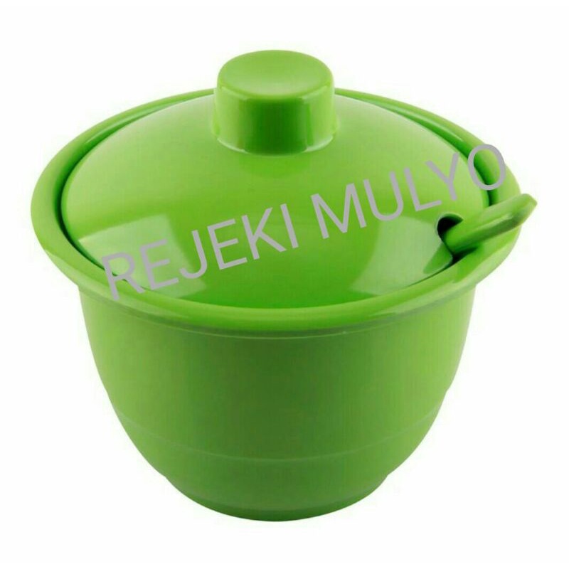 

tempat sambal tutup melamin/mangkuk sambal tutup