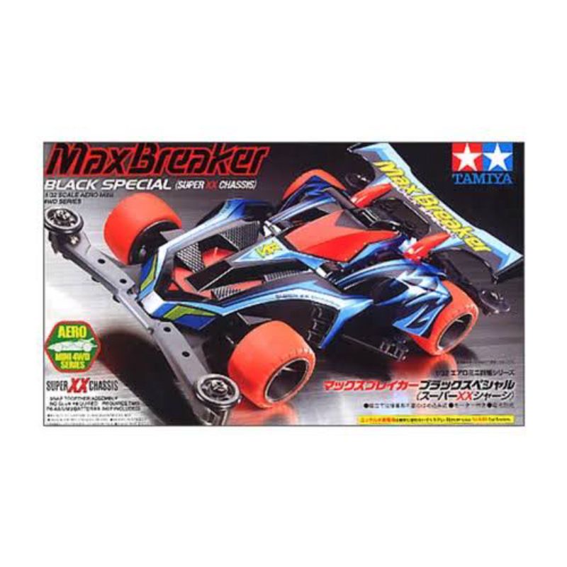 Tamiya Mini 4WD Original Max Breaker Black Special