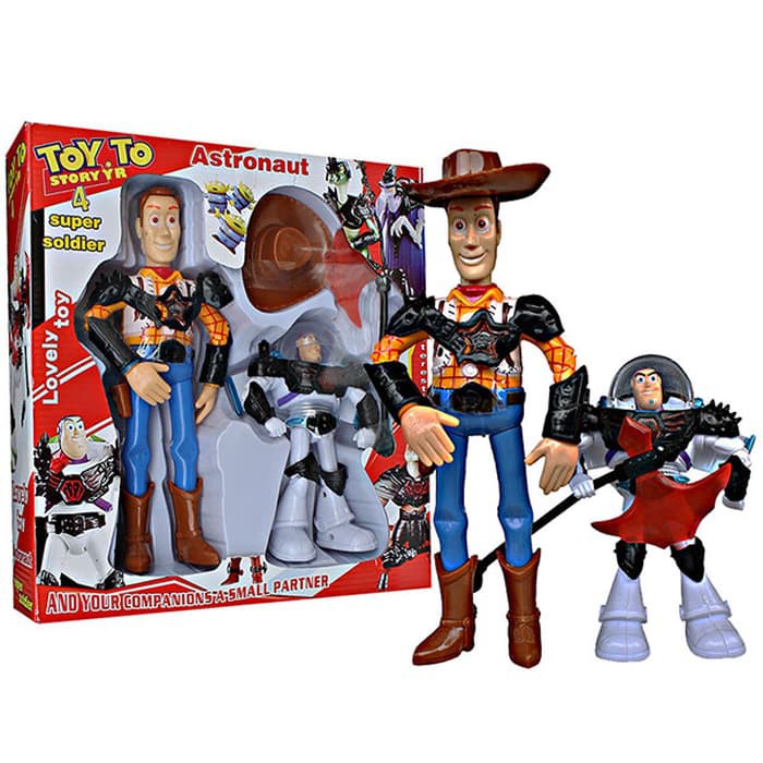 MAINAN ROBOT TOY STORY WOODY SET