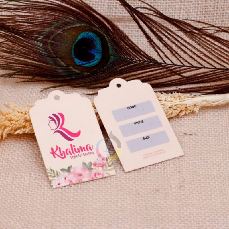 hangtag/hangtag pakaian/hangtag tebal