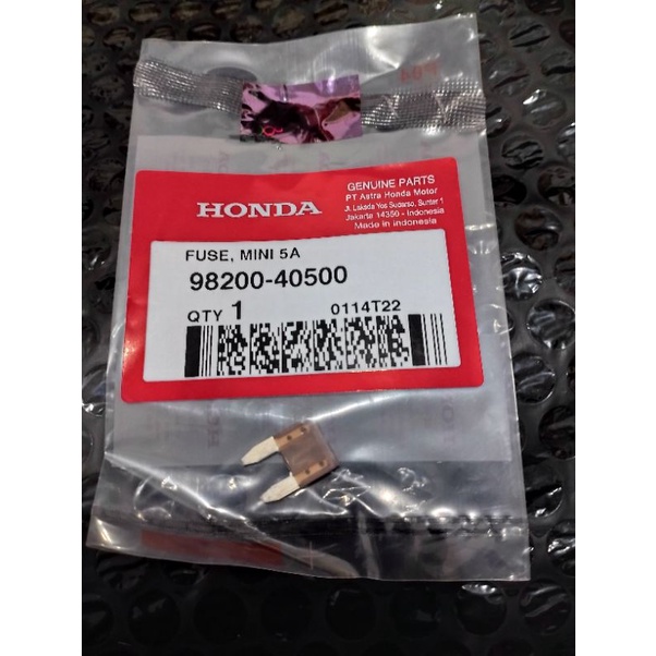 Sekring Fuse Mini 5A Amper Original Honda