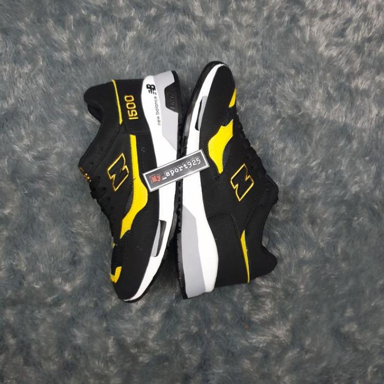 ➺ NEW BALANCE M1500 BLACK YELLOW ❄