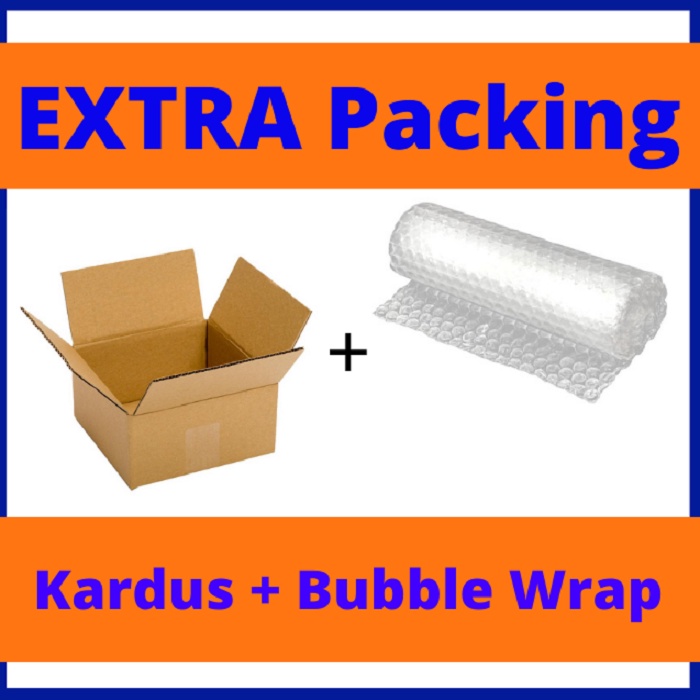 

EXTRA PACKING BUBBLE WRAP + KARDUS