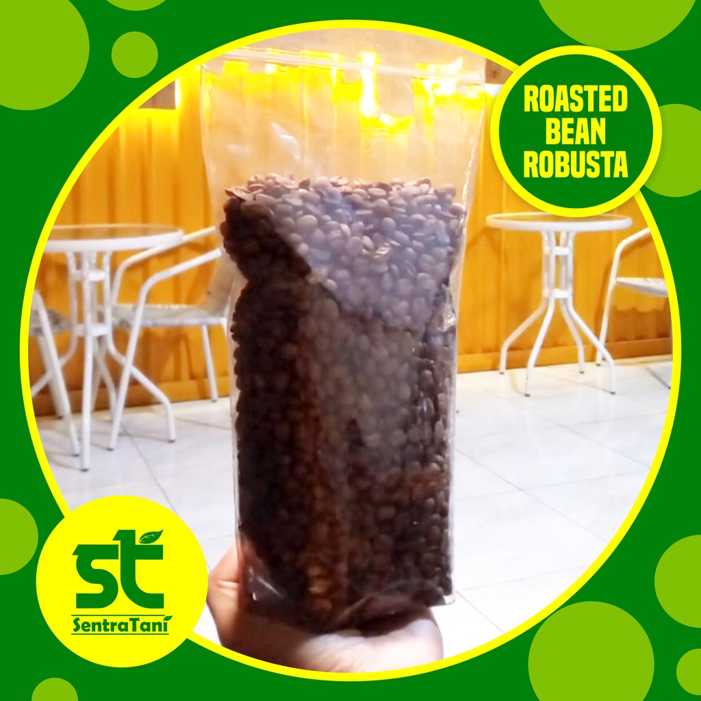 

ROASTED BEAN ROBUSTA NATURAL GRADE A 1 KG