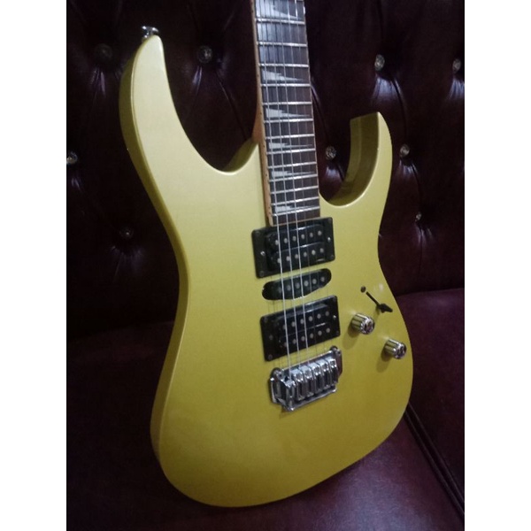 Ibanez Gio GRG170 Light Green original MIC hologram Bahana