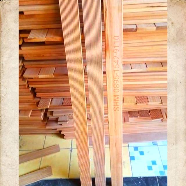 Papan Pagar Decking Lantai Kayu Bengkirai Jual Batangan Super Harga