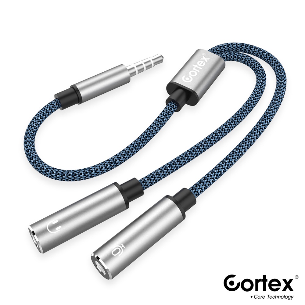 Cortex MH-222 Audio Splitter Jack 3.5mm male to dual female 2in1 Kabel Audio &amp; Audio