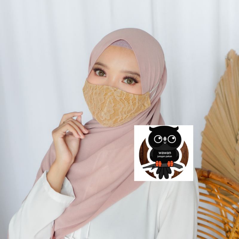 masker brokat