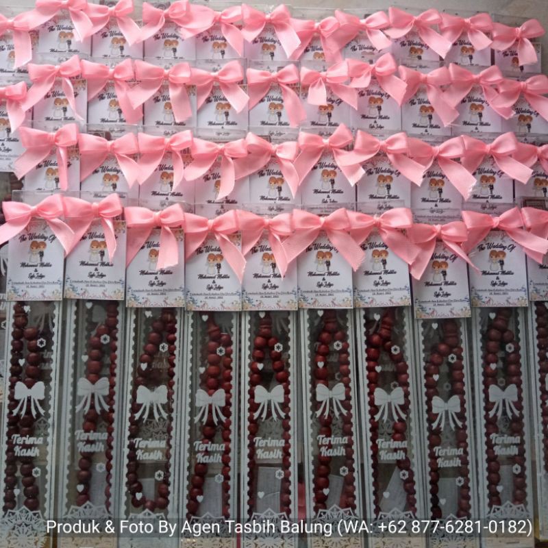Souvenir Cantik, Pernikahan, Hajatan, Haji/Umrah, Souvenir Murah Tasbih 33
