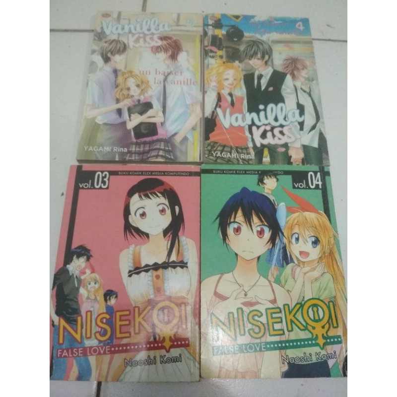 KOMIK NISEKOI FALSE LOVE DAN VANIA KISS YAGAMI RINA VOL DI DESKRIPSI