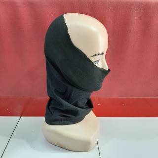 Jual Buff/Baff Masker Multifungsi hitam polos/masker murah hitam polos