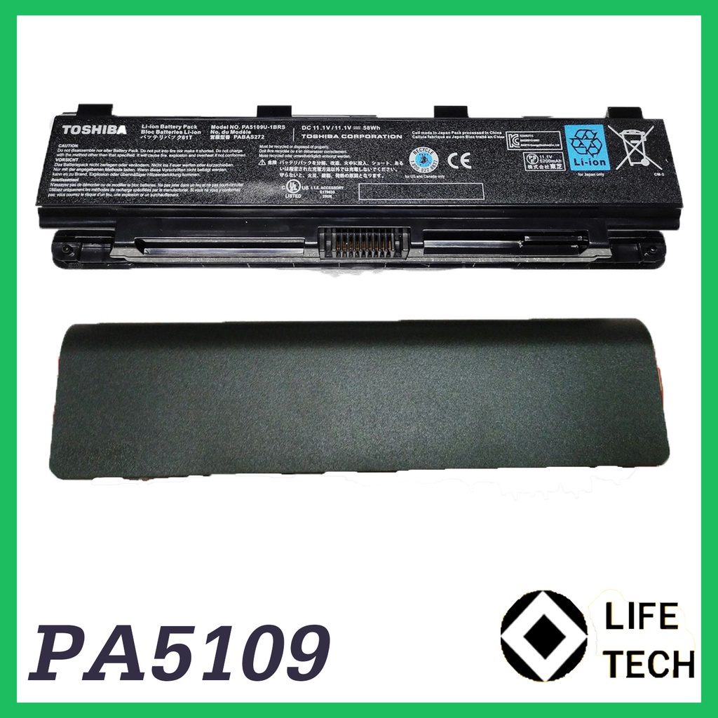 BATERAI TOSHIBA Satelite C40 C50 C55 C55D PA5110U-1BRS PA5109-1BRS PA5108U