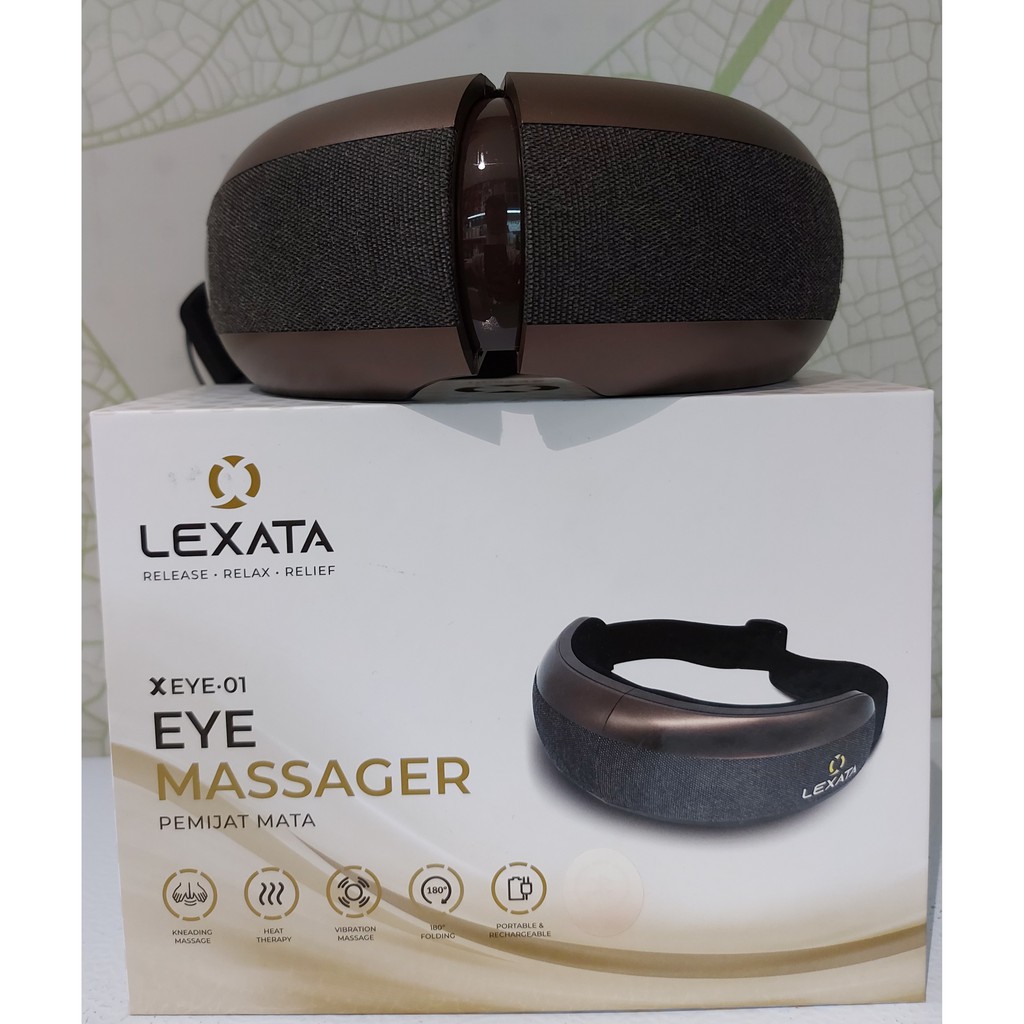 LEXATA PEMIJAT MATA / EYE MASSAGER / RELAX MATA