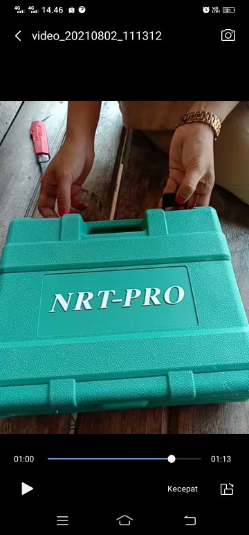 Nrt 330 / Cordless Nrt Pro Dc 330 Hd 12v / Mesin Bor Baterai Nrt 12 V 10mm