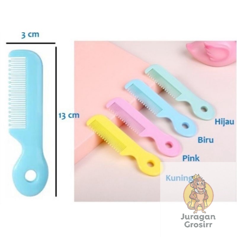 JG - SISIR BAYI BABY COMB SISIR LUCU SISIR ANAK SISIR WARNA SISIR BAYI HALUS